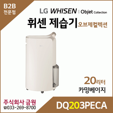 LG 휘센 오브제컬렉션 제습기 DQ203PECA