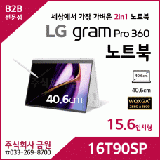 LG 그램 Pro 360 노트북16T90SP